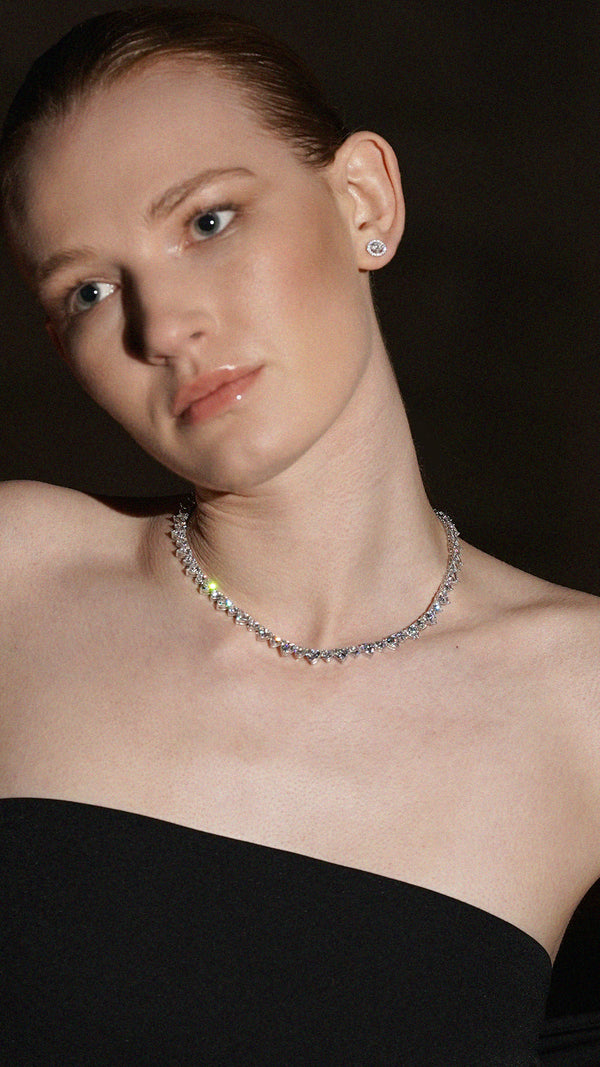 Camden Line Necklace Sterling Silver