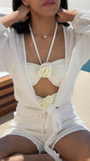 Camelia Necklace Gold Vermeil