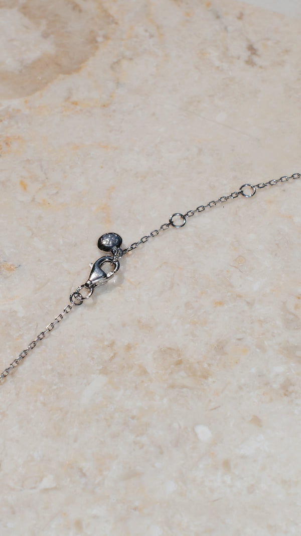 Camelia Necklace Sterling Silver