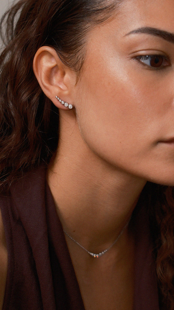 Carissa Earrings Sterling Silver