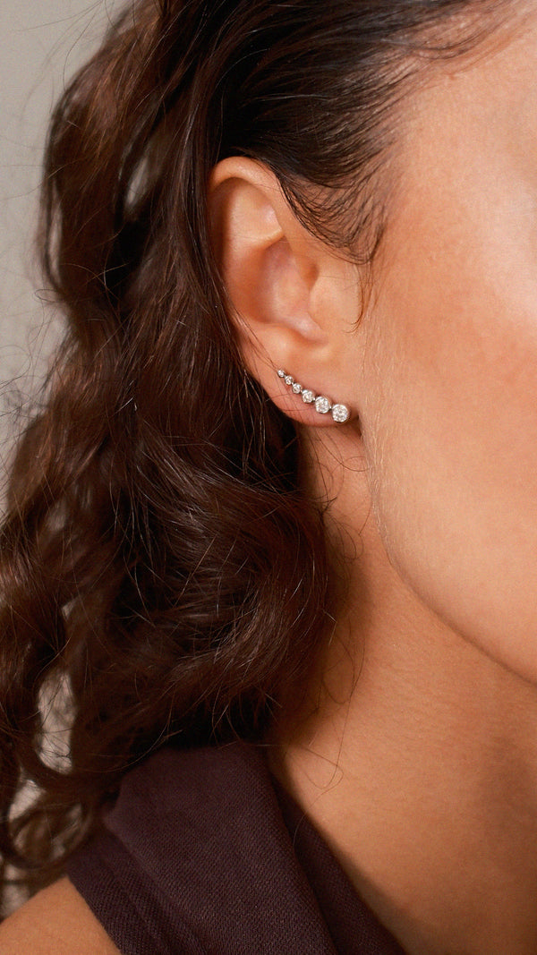 Carissa Earrings Sterling Silver