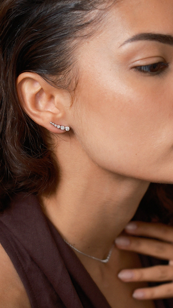 Carissa Earrings Sterling Silver
