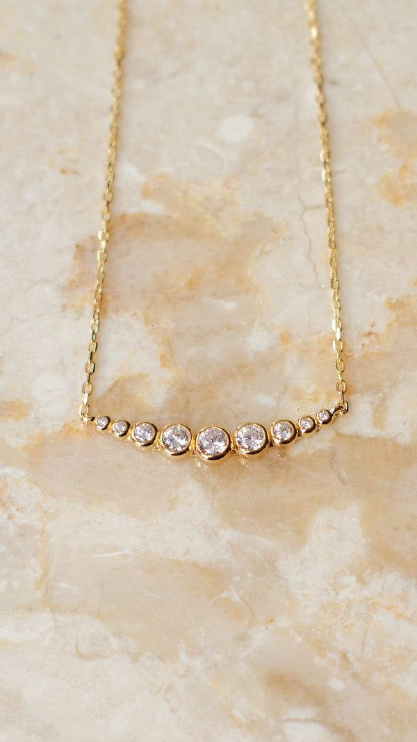 Carissa Necklace Gold Vermeil