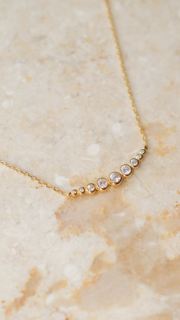 Carissa Necklace Gold Vermeil