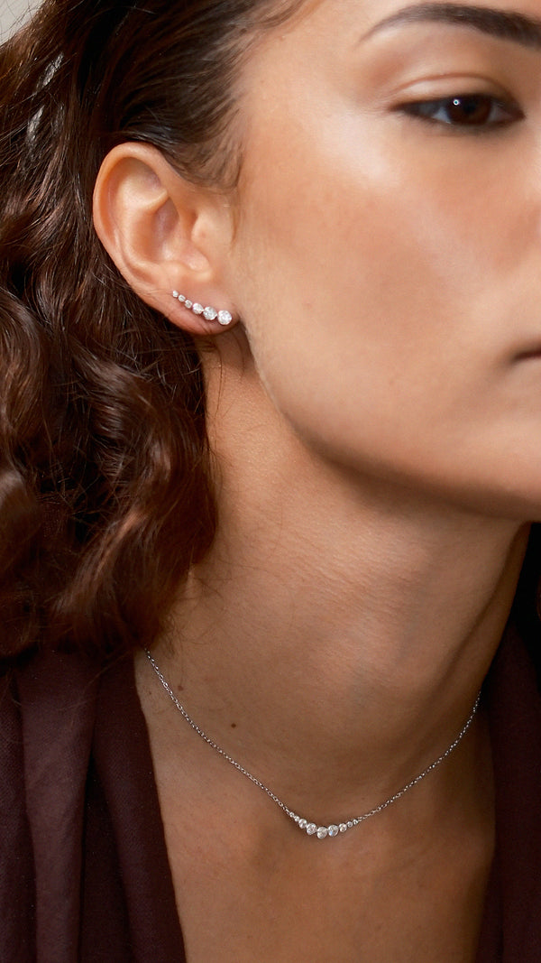 Carissa Earrings Sterling Silver