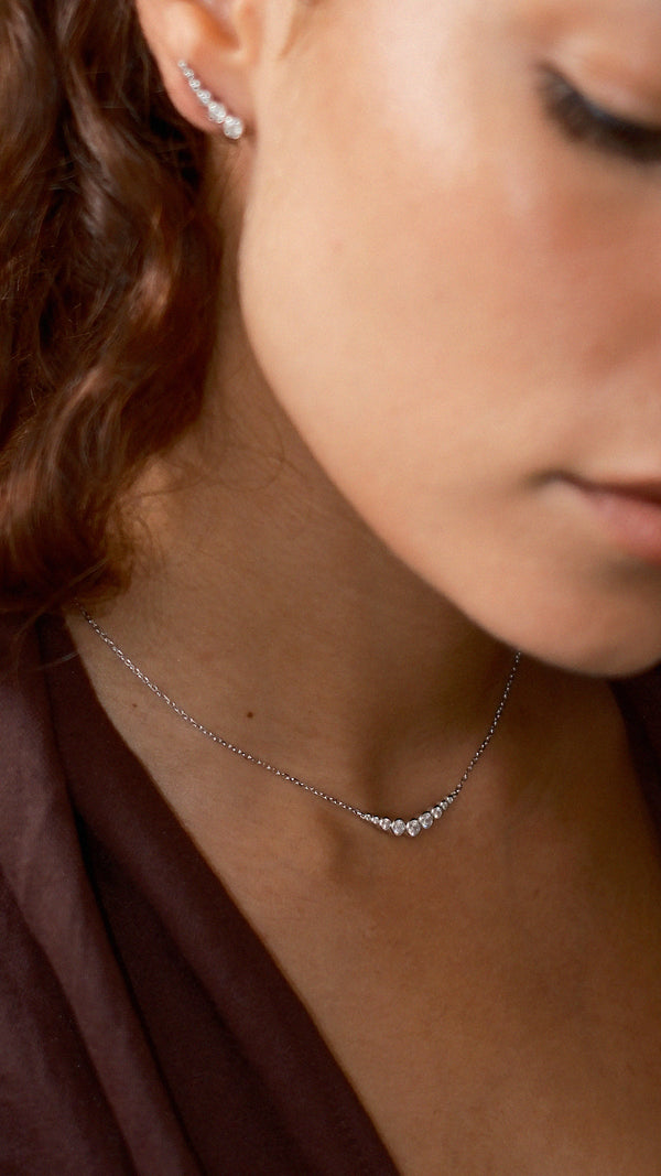 Carissa Necklace Sterling Silver