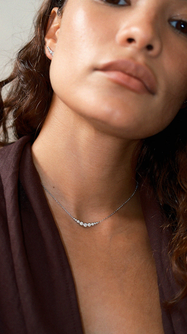 Carissa Necklace Sterling Silver
