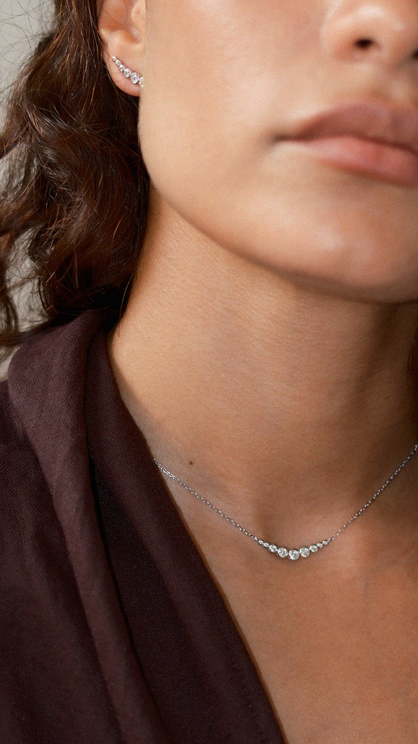 Carissa Necklace Sterling Silver