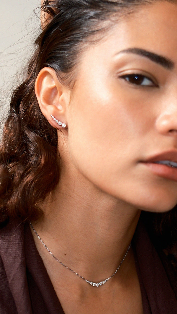 Carissa Earrings Sterling Silver