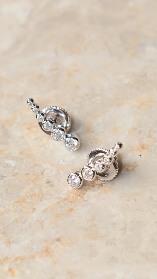 Carissa Earrings Sterling Silver