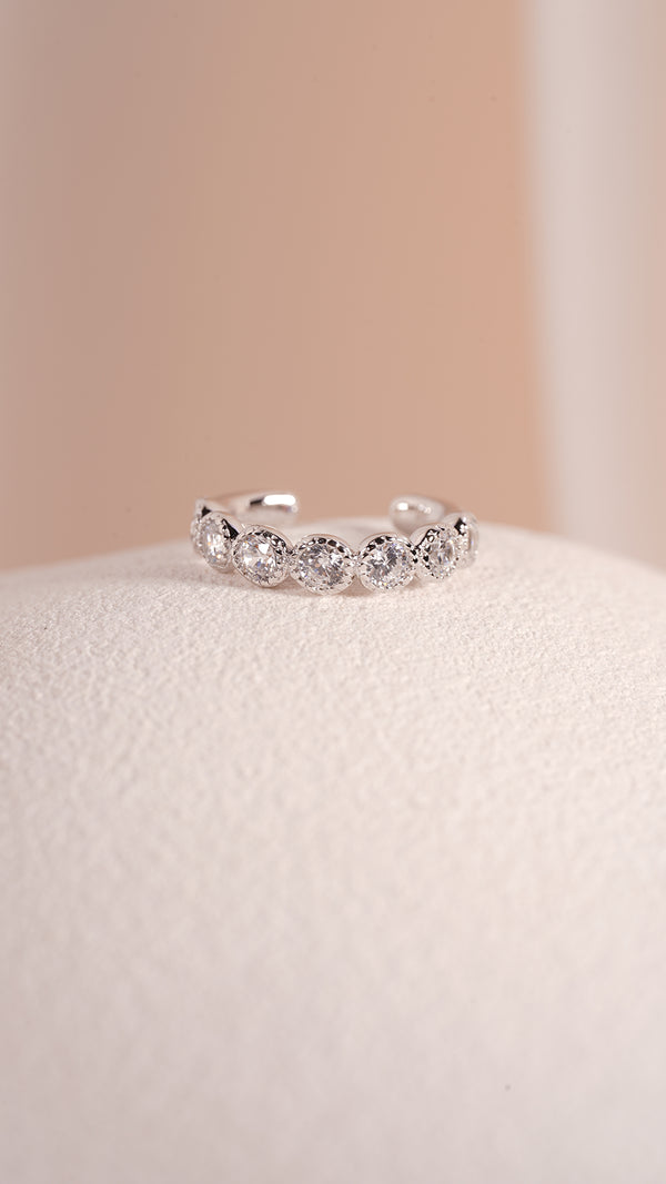 Cate Cuff Earring Sterling Silver