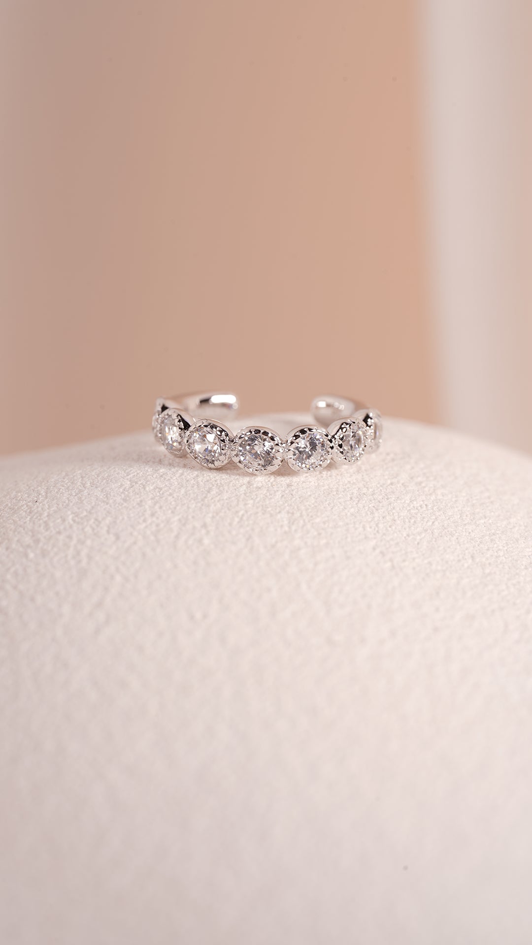 Cate Cuff Earring Sterling Silver