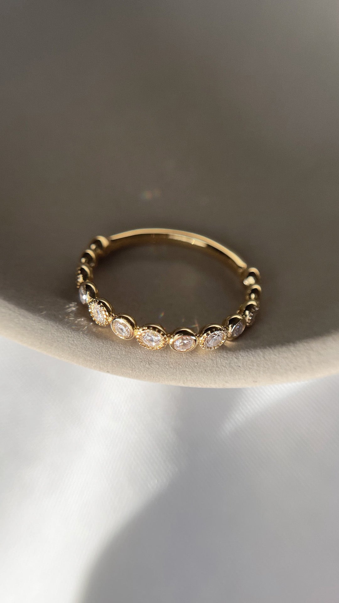 Cate Ring Gold Vermeil