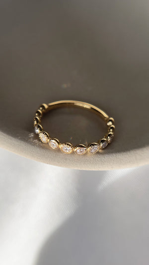 Cate Ring Gold Vermeil