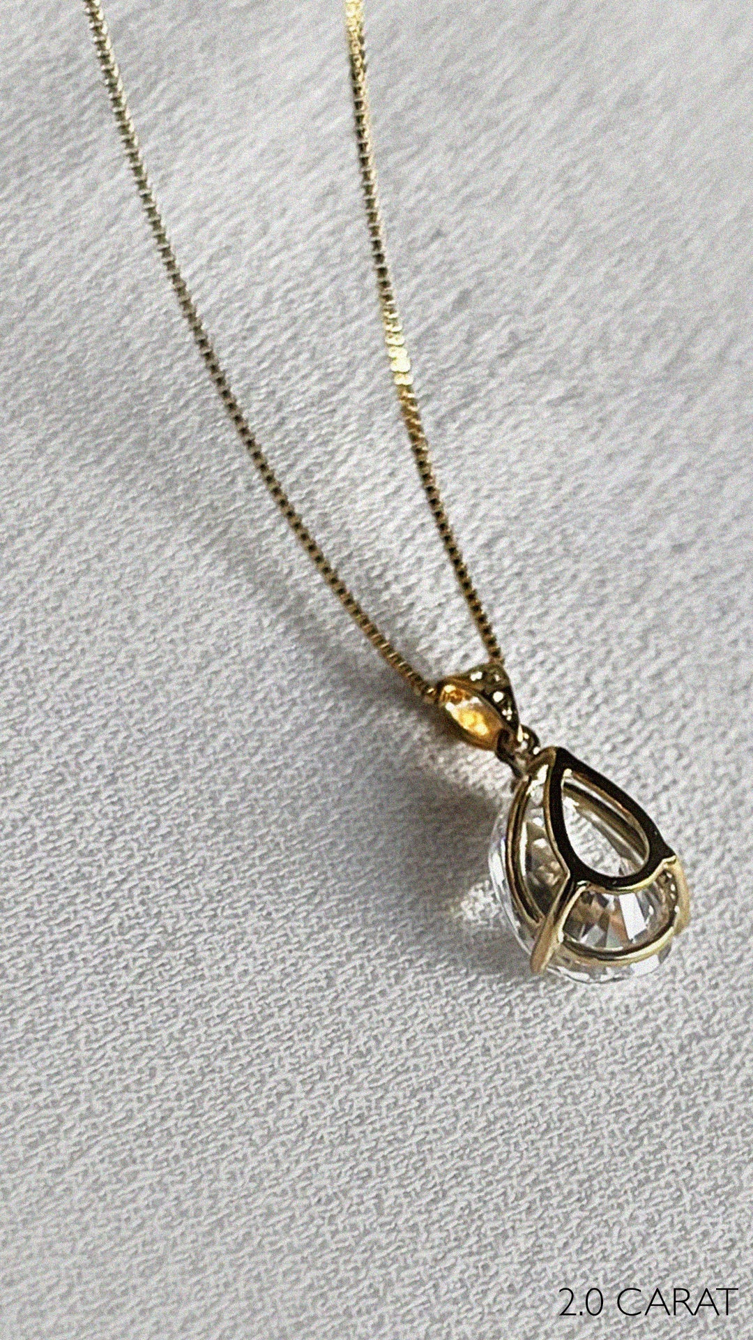 Cecile Pendant 9K Yellow Gold