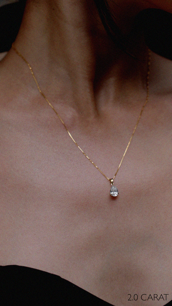 Cecile Pendant 9K Yellow Gold
