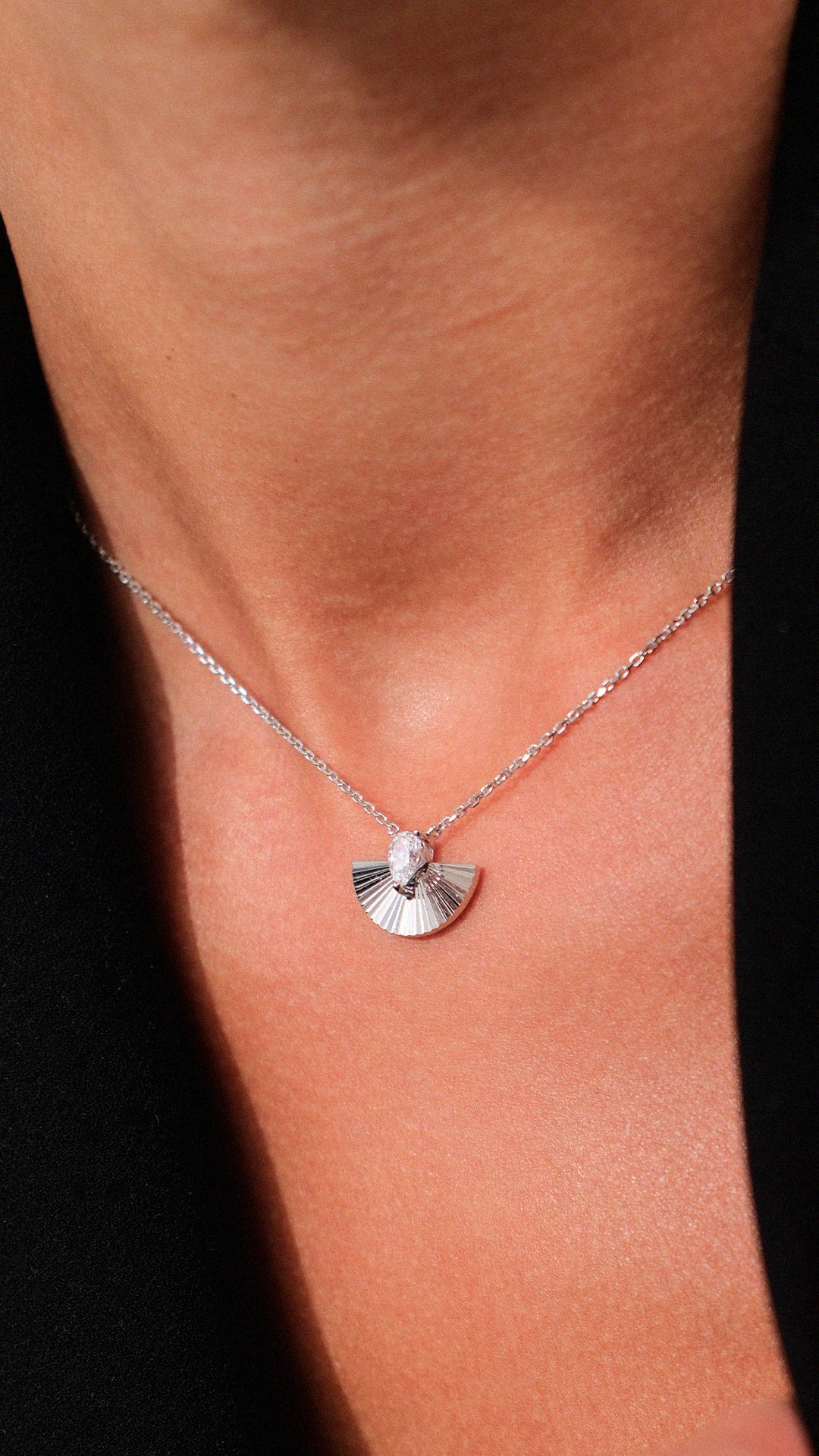 Celene Necklace Sterling Silver