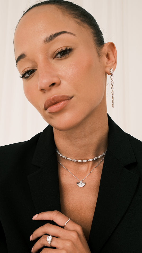 Celene Necklace Sterling Silver