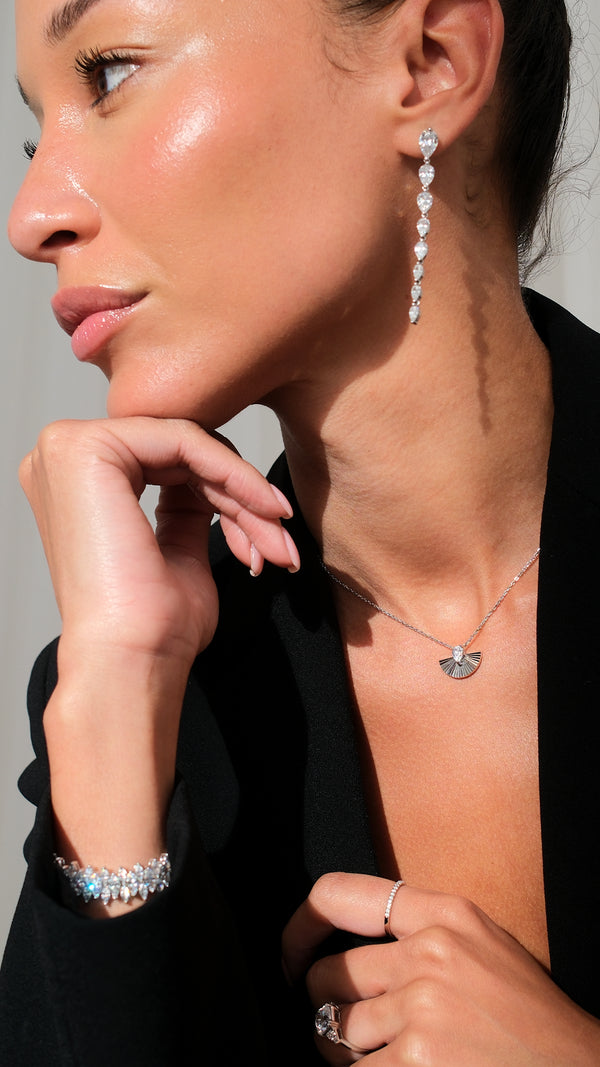 Tegan Earrings Sterling Silver