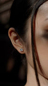 Charlie Stud Earrings 9K Yellow Gold