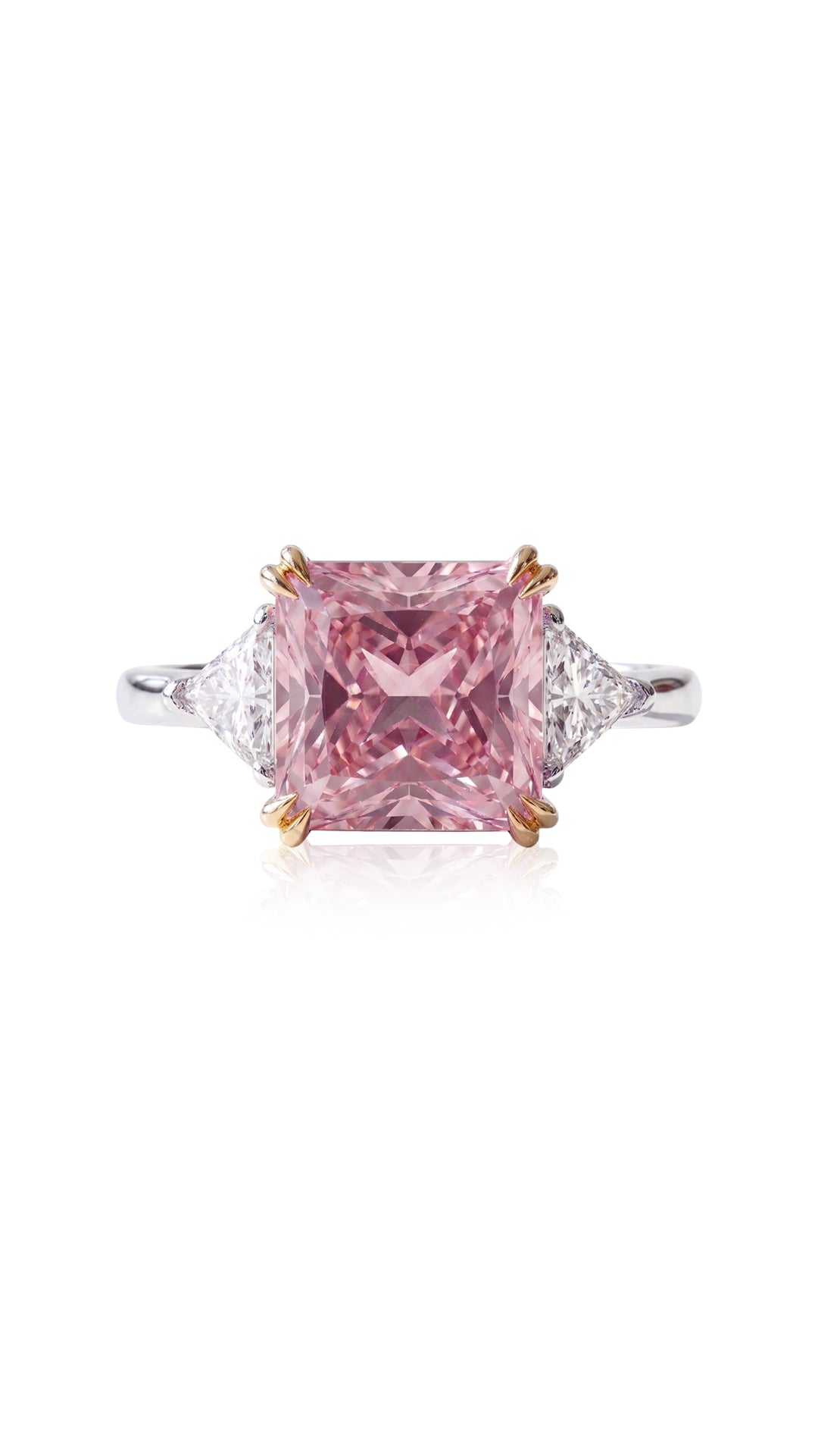 Chester Trilogy Ring | Fancy Pink | Sterling Silver | CARAT* London ...