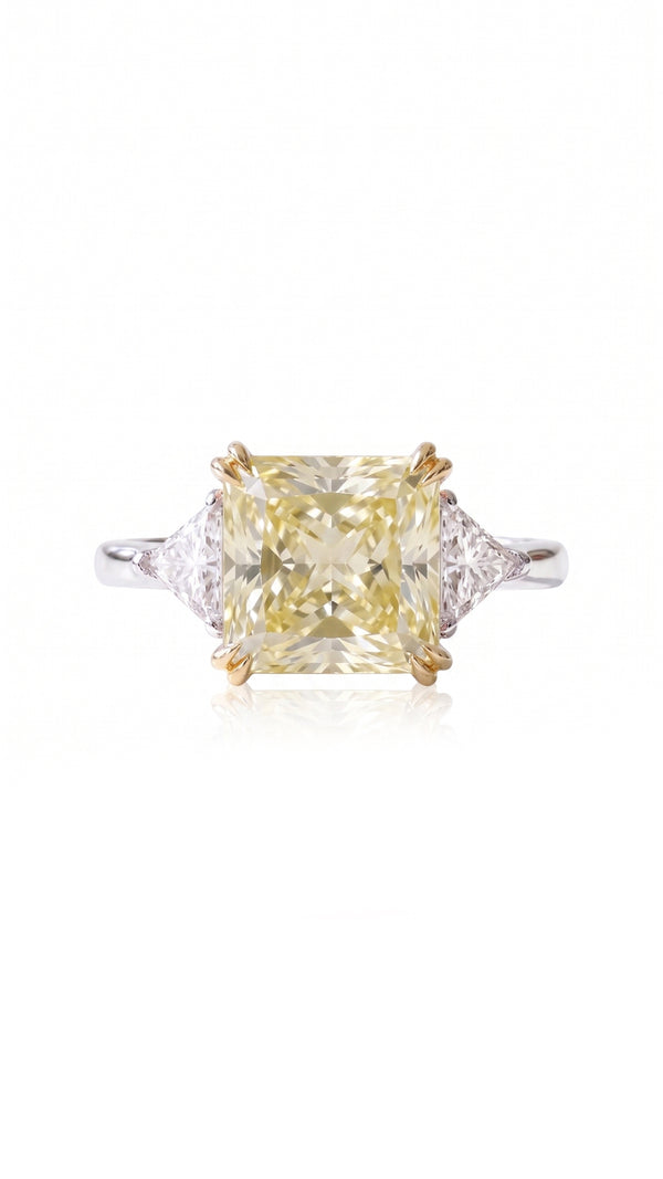 Chester Ring Yellow Sterling Silver