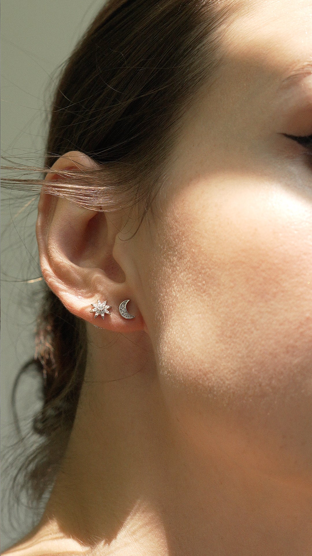 Comet Stud Earring Sterling Silver