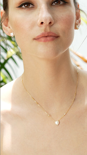 Cora Studs Gold Vermeil