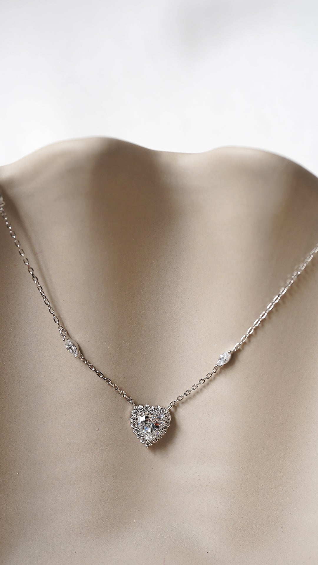 Cora Necklace Sterling Silver