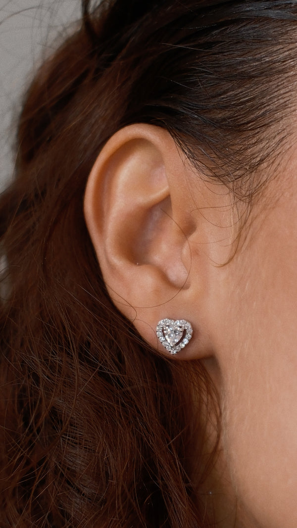 Cora Baby Stud Earrings Sterling Silver