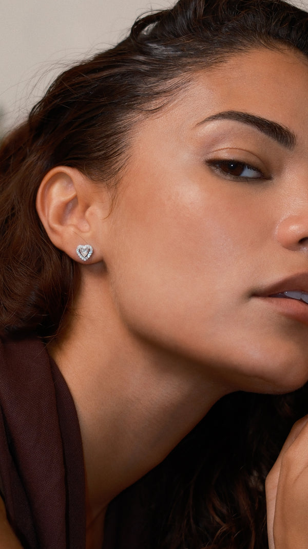 Cora Baby Stud Earrings Sterling Silver