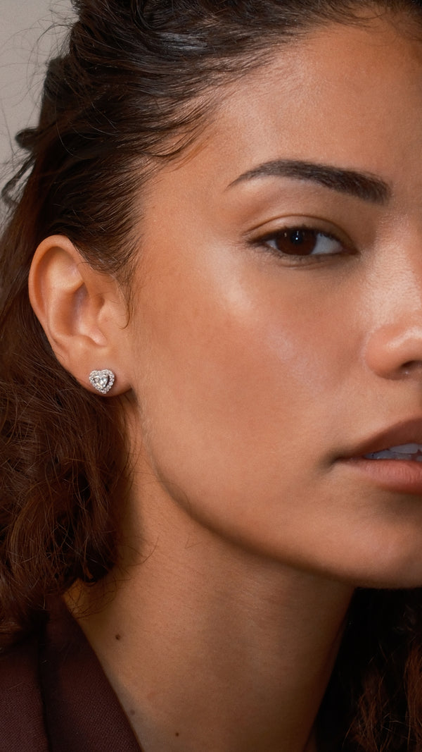Cora Baby Stud Earrings Sterling Silver