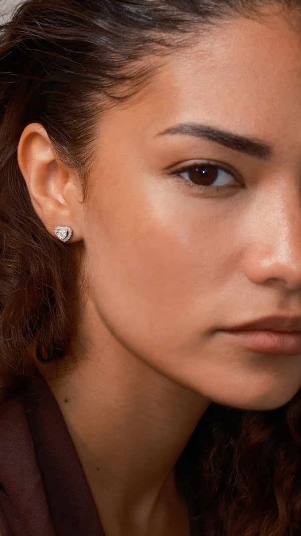 Cora Baby Stud Earrings Sterling Silver