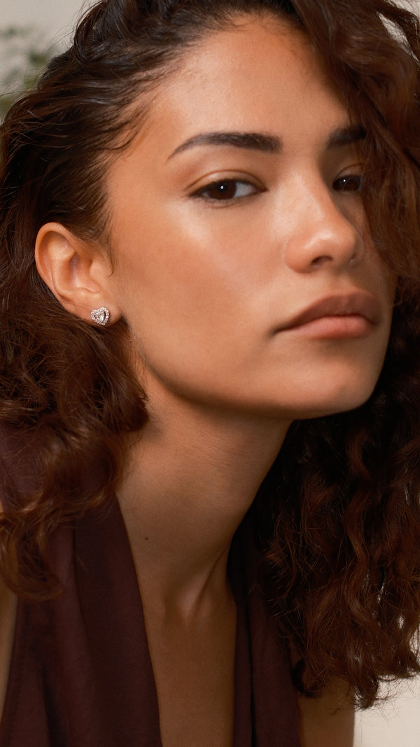 Cora Baby Stud Earrings Sterling Silver