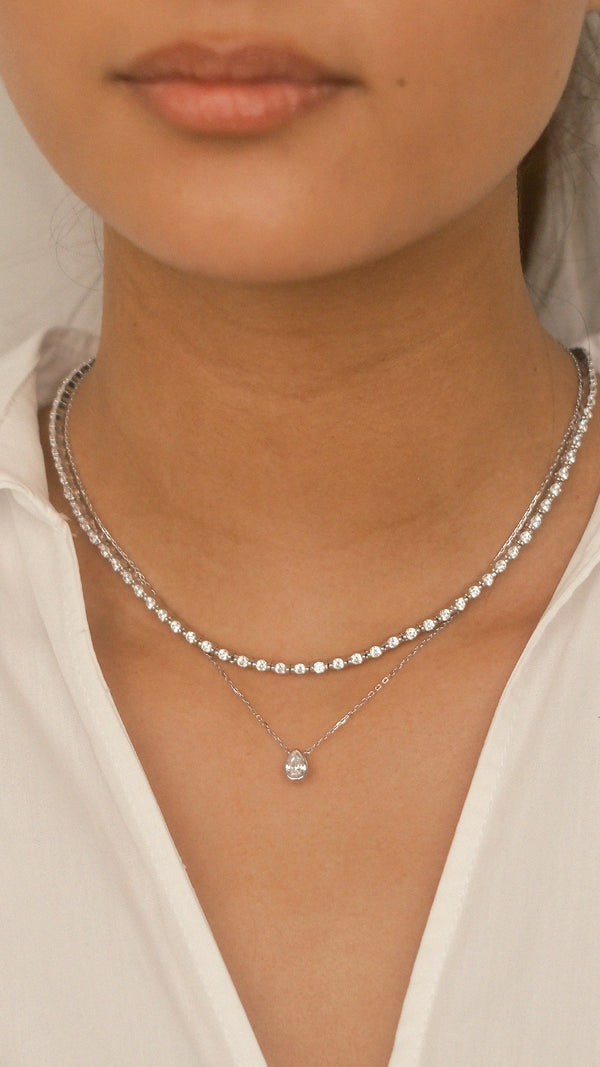 Coralie Necklace Sterling Silver