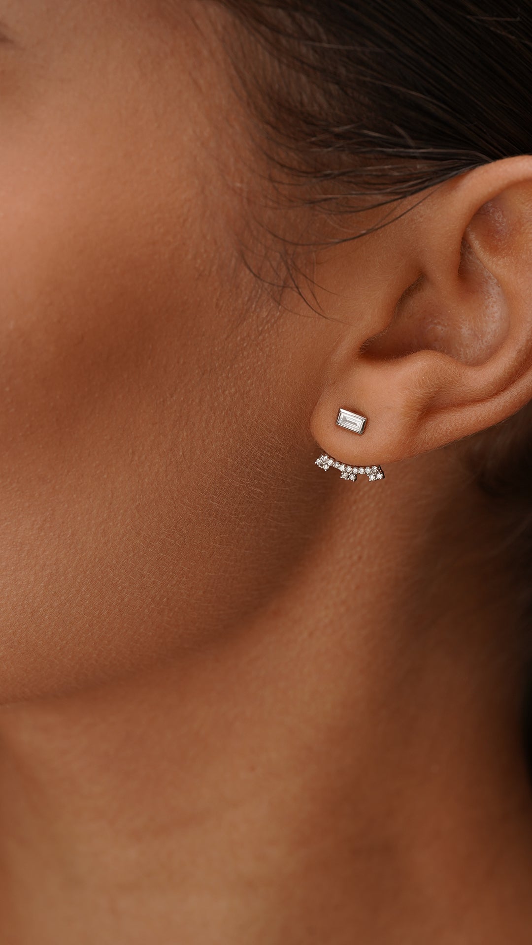 Cosette Ear Jacket 9K White Gold