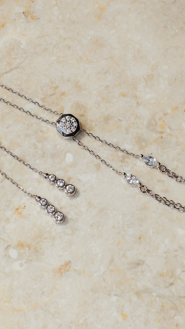 Cosmo Necklace Sterling Silver