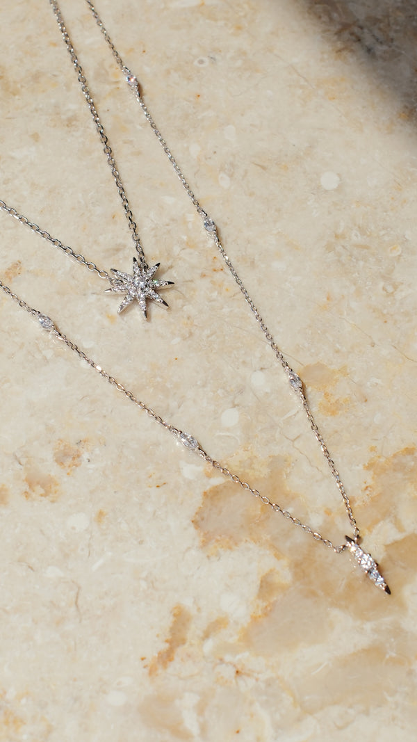 Cosmo Necklace Sterling Silver