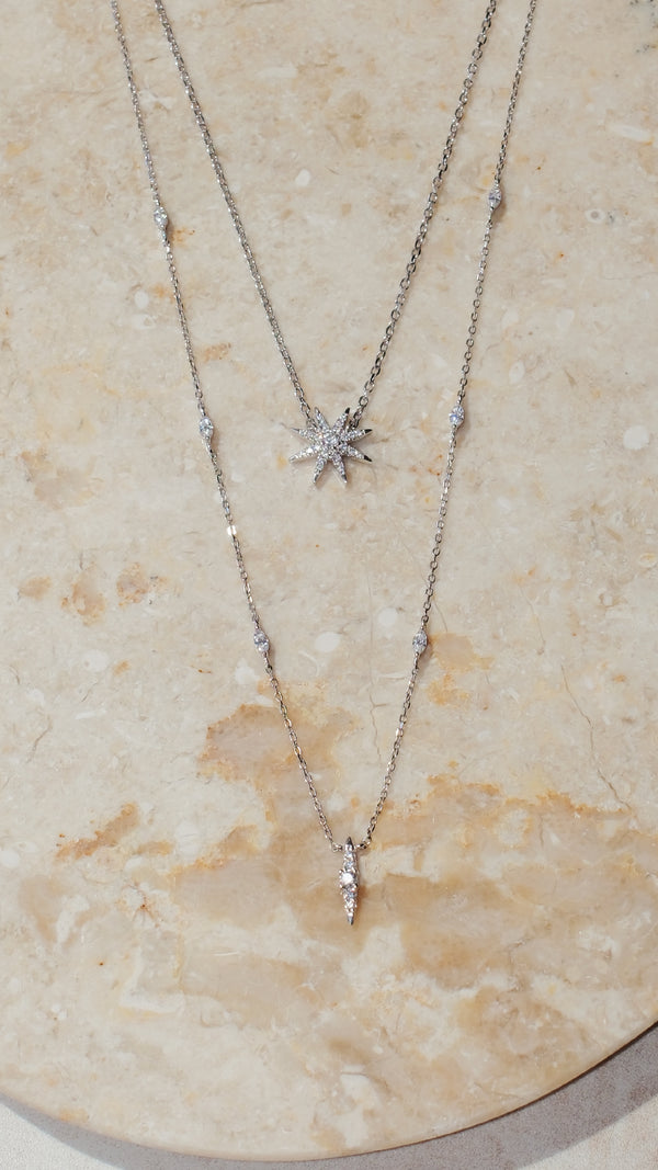 Cosmo Necklace Sterling Silver