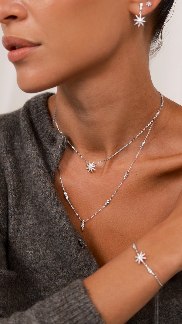 Cosmo Necklace Sterling Silver