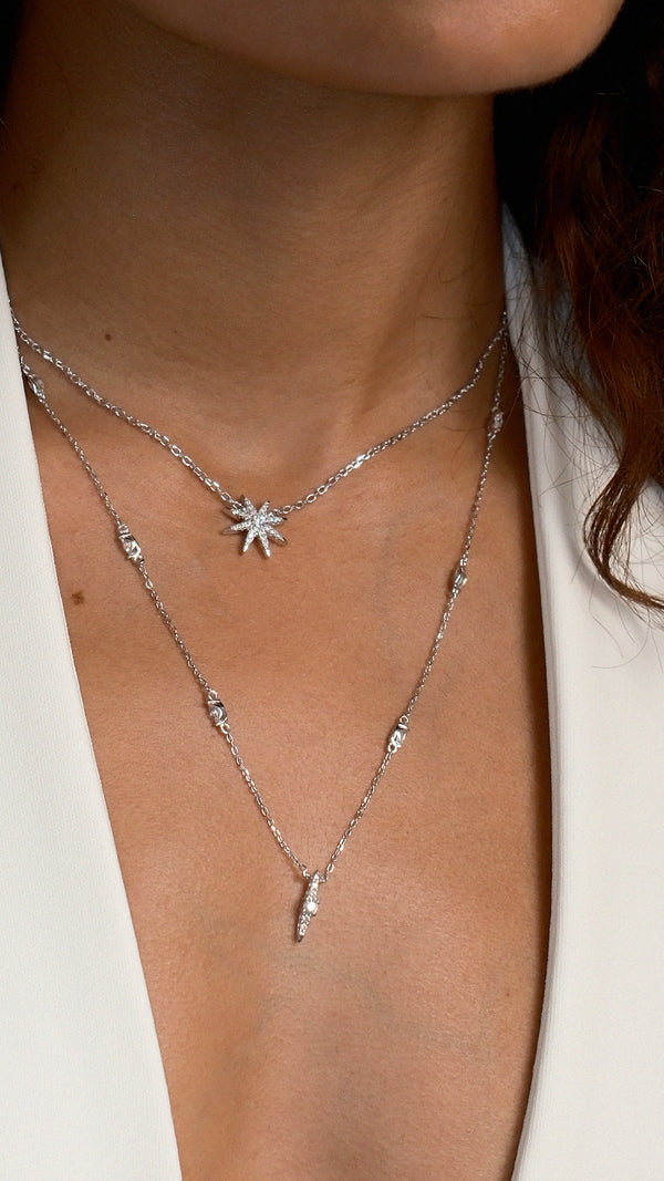 Cosmo Necklace Sterling Silver