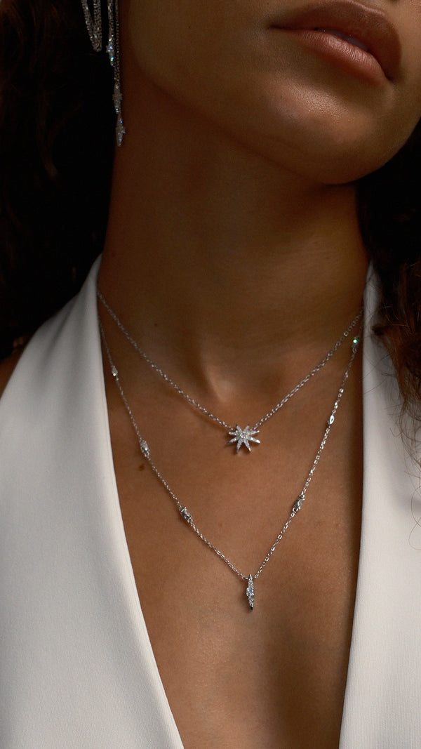 Cosmo Necklace Sterling Silver