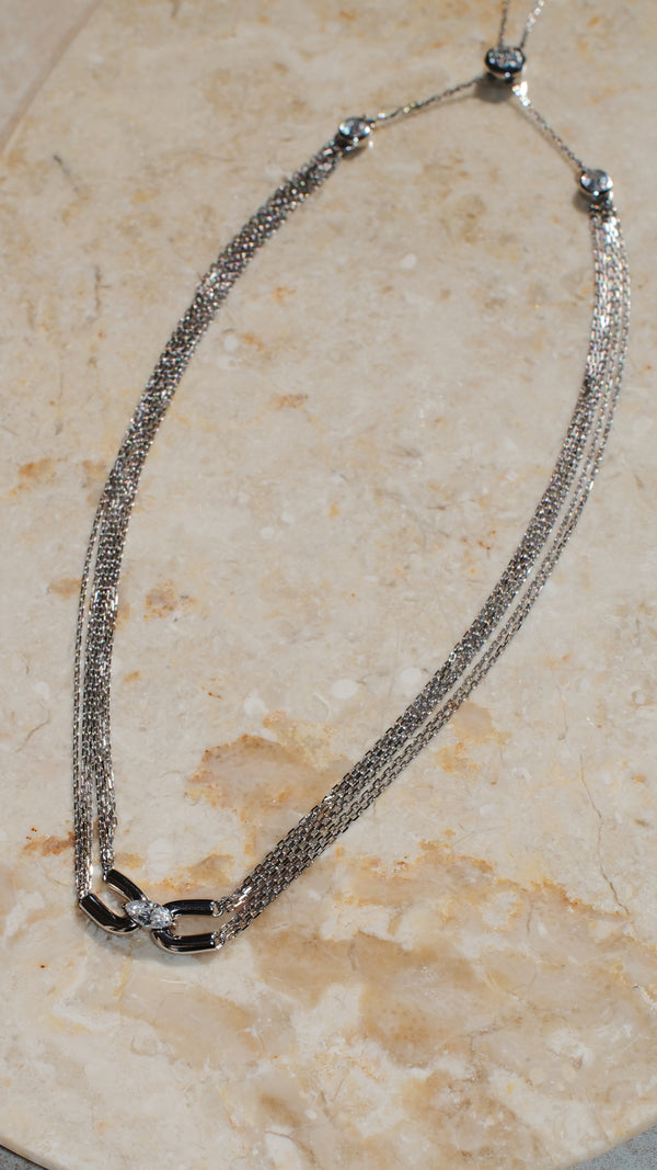 Cyndi Necklace Sterling Silver
