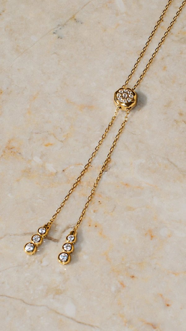 Cyndi Necklace Gold Vermeil