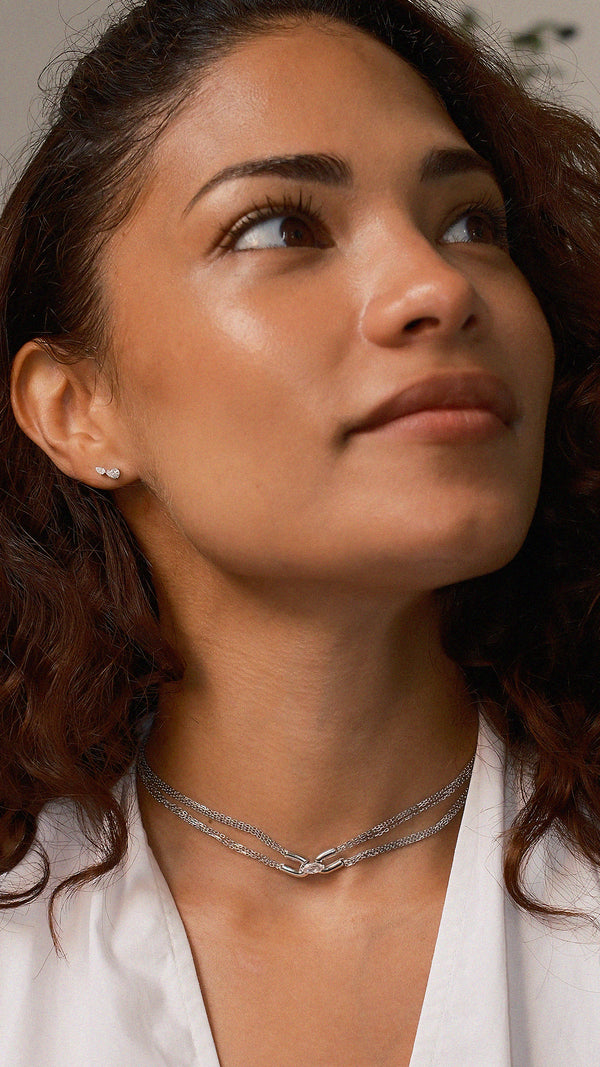 Cyndi Necklace Sterling Silver