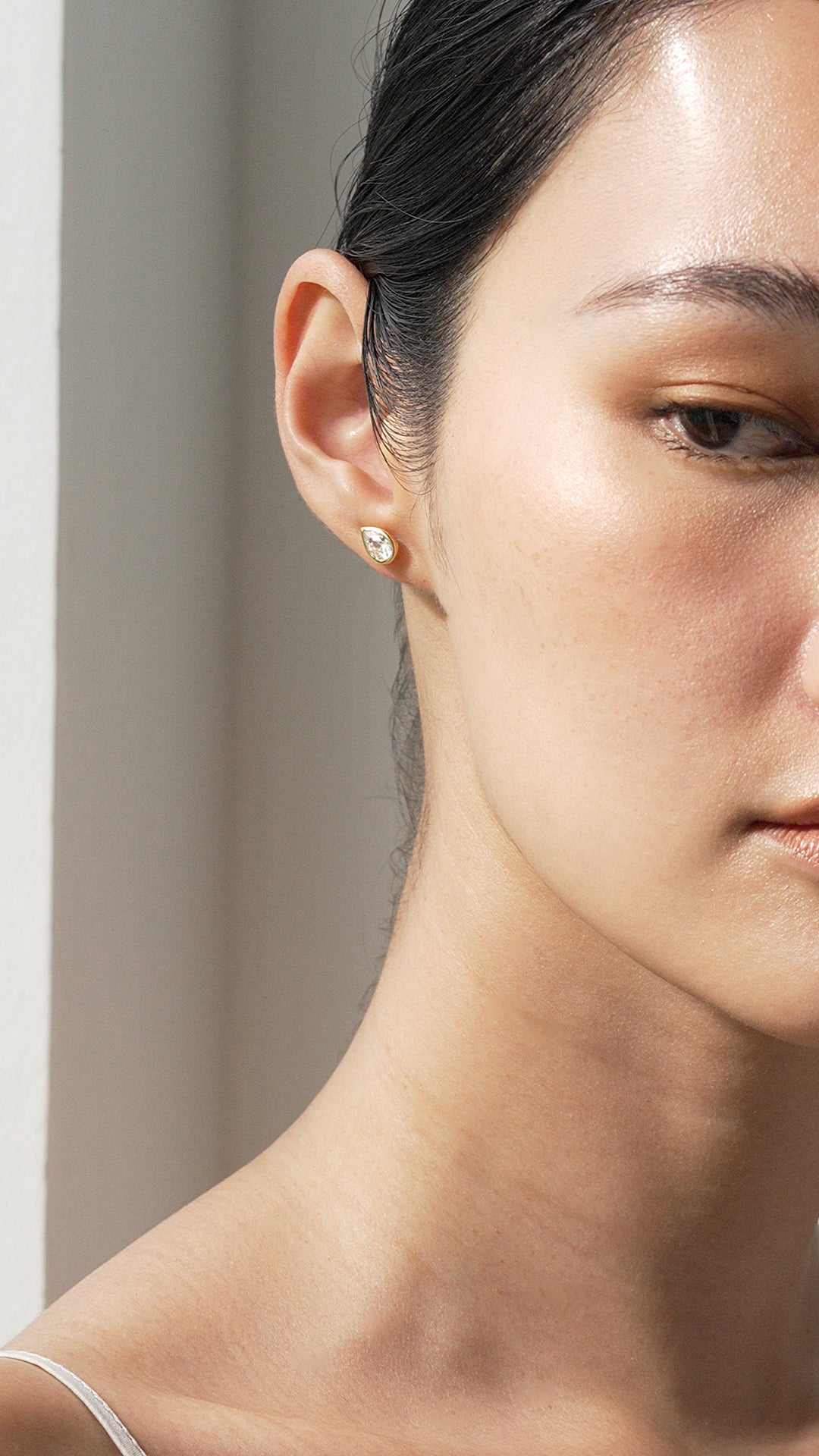 Danu Stud Earrings Gold Vermeil