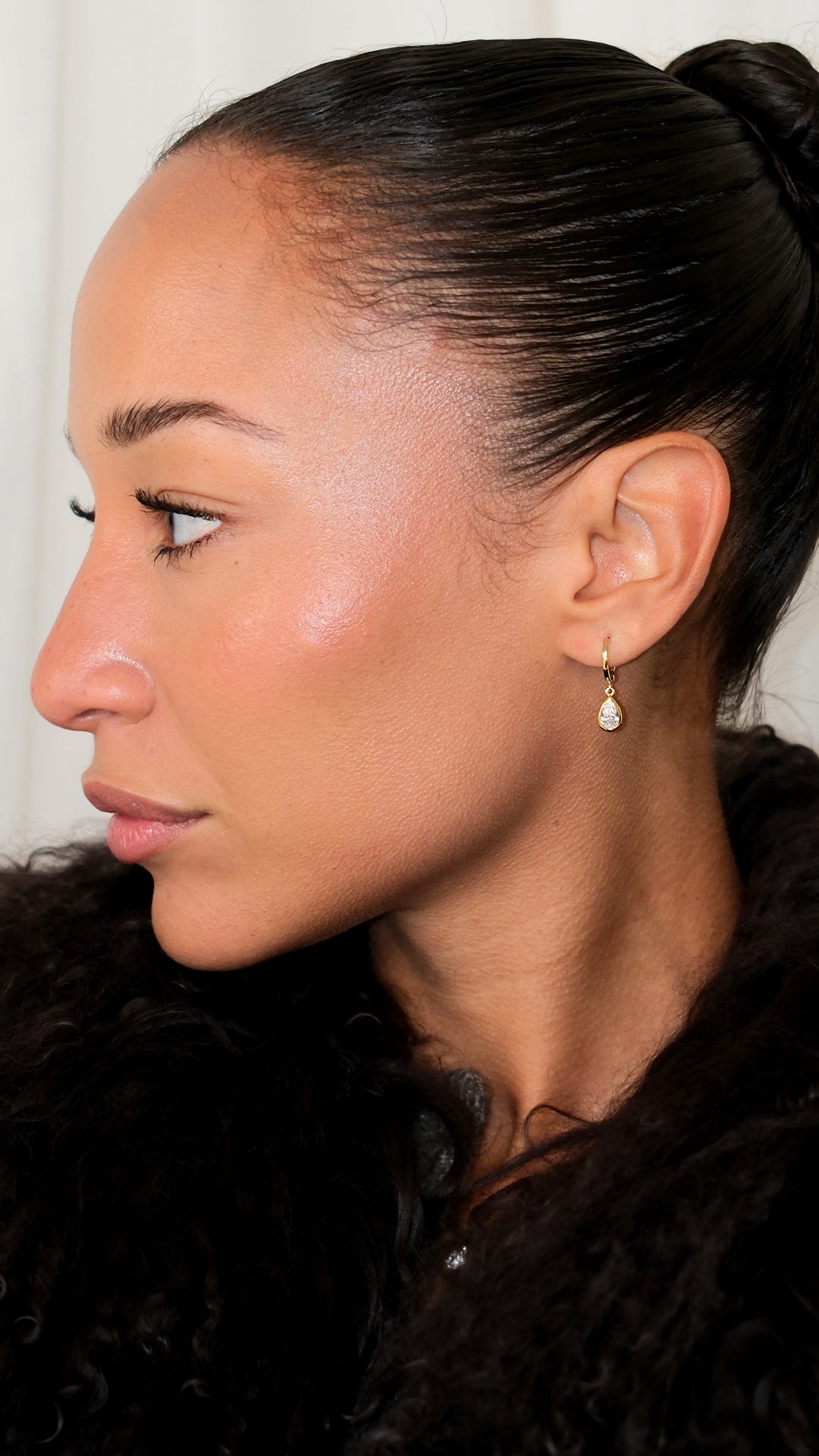 Danu Hoop Earrings Gold Vermeil