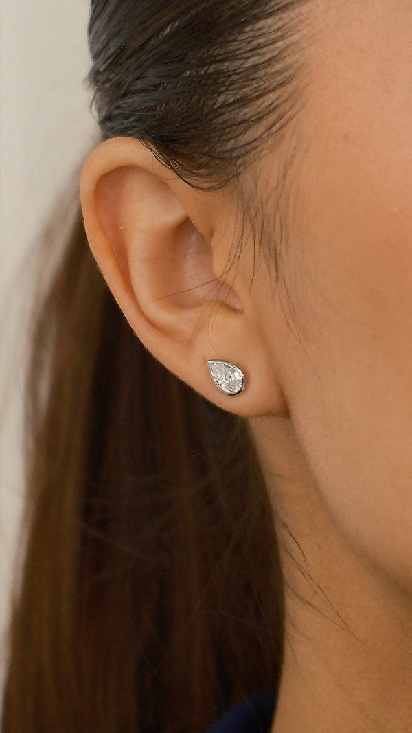 Danu Stud Earrings Sterling Silver