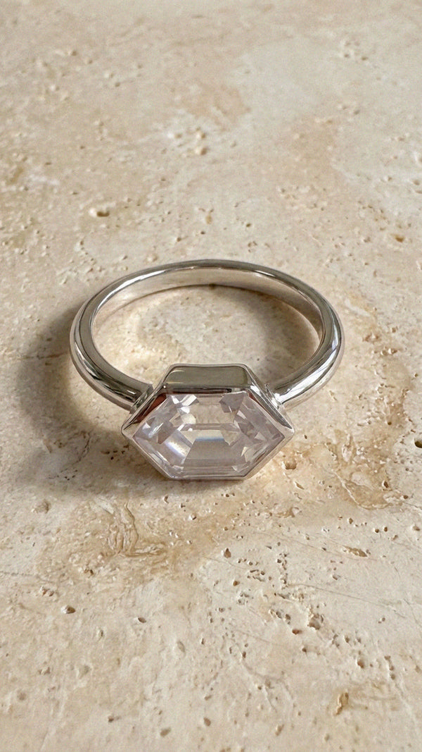 Demi Ring Sterling Silver