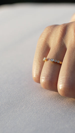 Deniz Ring 18K Gold Vermeil